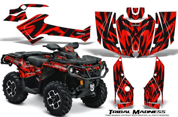Can Am 800 R Xt 1000 X Xt Graphics Decal Kit By Allmotorgraphics No9500 Zombie Skull 