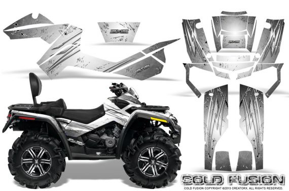 ATV Graphics kit Decal for Can-Am Outlander Max 500//650//800 2006-2012 Fire Camo
