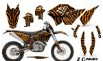 KTM C5 CreatorX Graphics Kit ZCamo Orange NP Rims 150x90 - KTM C5 SX/SX-F 125-525 07-10 / XC 125-525 08-10 / XCW 200-530 2011 / XCFW 250 2011 / EXC 125-530 08-11 Graphics