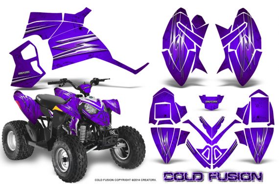 Polaris Outlaw 90 Graphics Kit Cold Fusion Purple 570x376 - Polaris Outlaw 90/110 2002-2020 Graphics