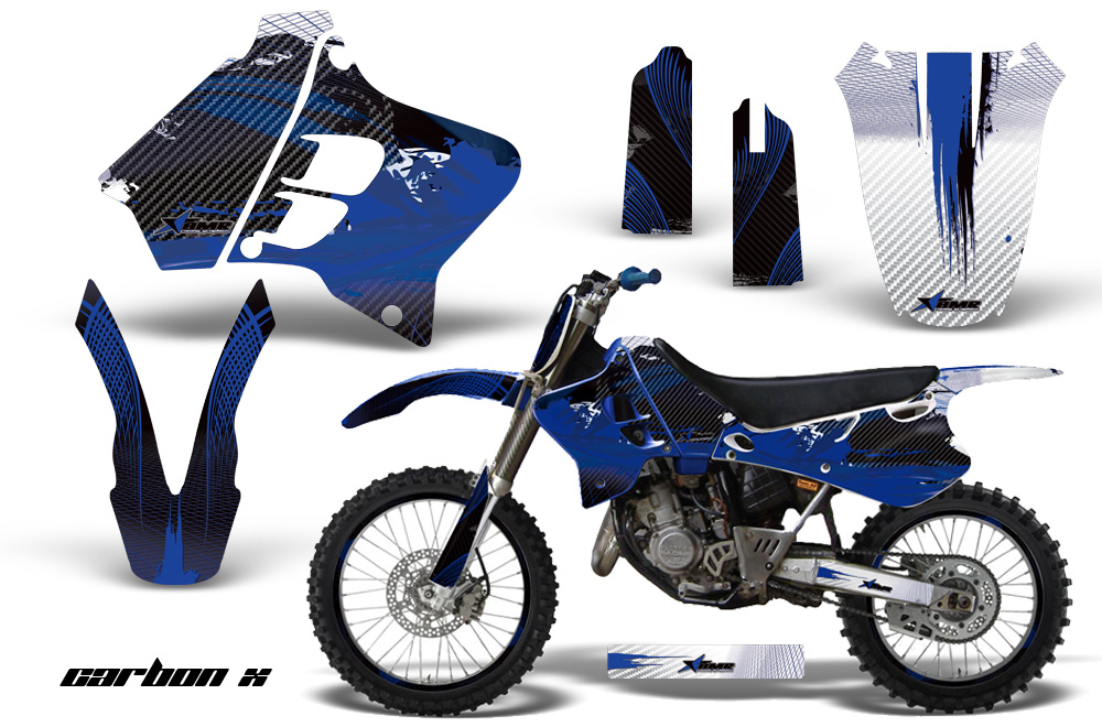 YZ125 YZ250 Graphics sticker kit for Yamaha 1993 1994 1995  #2001-Blue