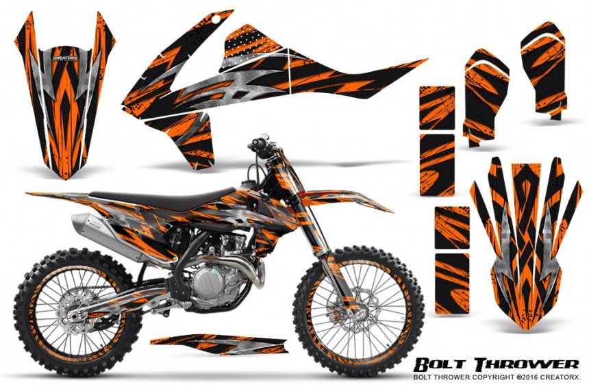 thumbnail interactive-video image 1 of KTM FMF Shroud Graphics Kit – 93-97 SX MXC EXC 125-380, Factory EFX Decals 1 of 1