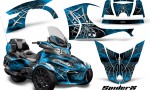 Can Am Spyder RT S 2014 2016 Full Trim SpiderX BlueIce 150x90 - Can-Am Spyder RTS 2014-2019 Graphics with Trim Kit