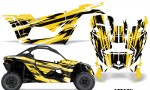 Can Am Maverick X3 Graphics Kit Wrap Attack Y 150x90 - Can-Am BRP Maverick X3/X DS/ X RS 2016-2021 Graphics