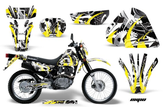 Suzuki-DR200SE-96-09-Graphics-Kit-Expo-Y-BlkBG-CK